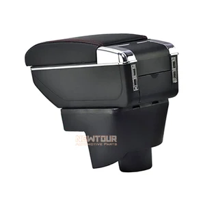 100% Well-Matched Auto Car Console Armrest Box with USB Interface Body Parts for SAIC MG 3 MG3 2011-2016