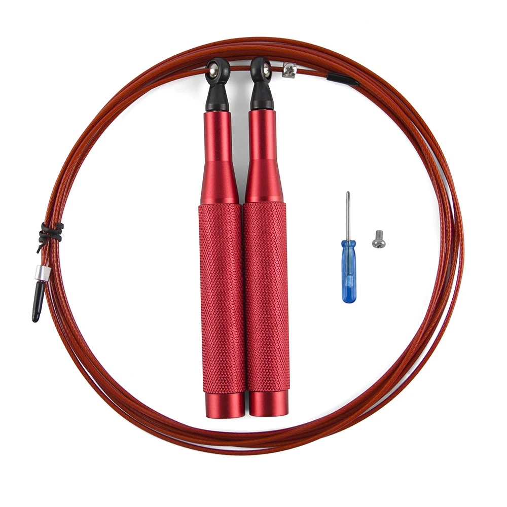 Adjustable Steel Wire Aluminum Speed Jump Rope For Jumping Mma Sports