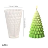 A08H Christmas Tree Mold White