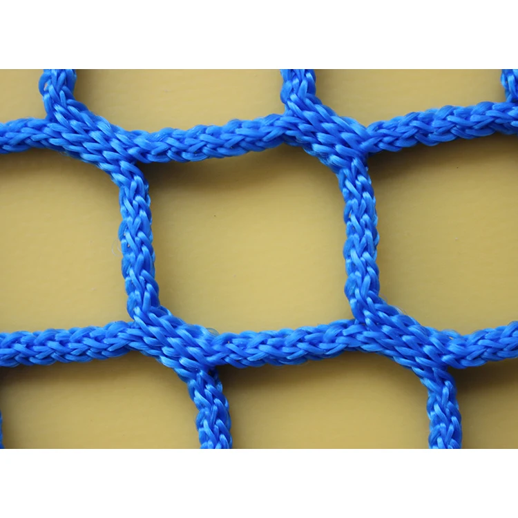 Polypropylene Green Customize Knotless Trailer Net Cargo Net Mesh