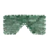 Masque pour les yeux en aventurine verte