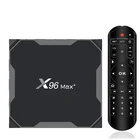 Factory X96 max plus S905X3 tv box X96 MAX+ 4GB 32GB Android 9.0 8K BT4.0 tv box 4gb 64gb hot sell smart set top box STB X96max+