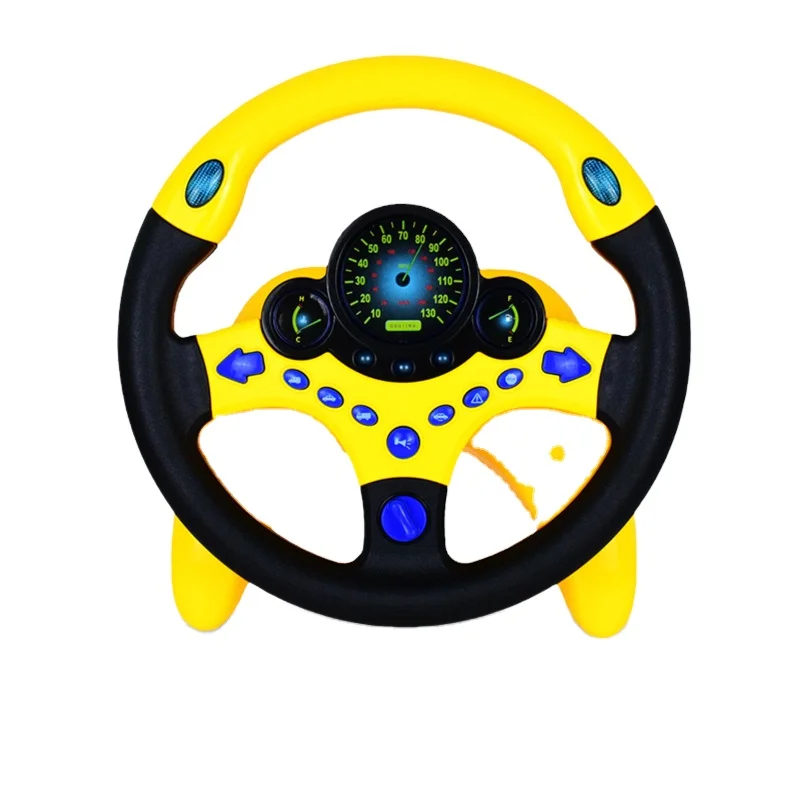 Симулятор Автомобиля Красной девушки, детская игрушка, руль, вибратор с одним и тем же автомобилем