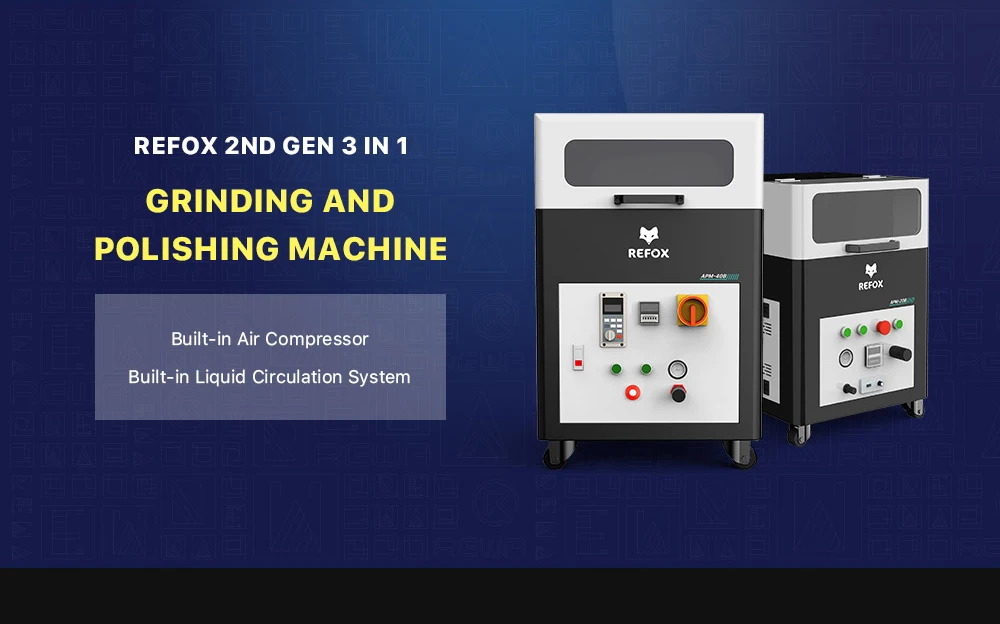 REFOX Automatic Grinding & Polishing Machine for Mobile Screen Scratch  Repair