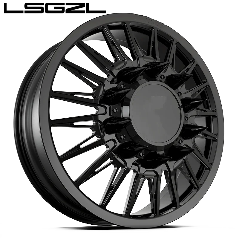 Forged Aluminum Alloy Deep Dish Wheels For Gmc Silverado Trucks 22-28 Inch 30MM / 40MM ET