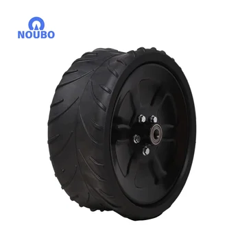 Hot-selling solid  6 x13.5 inch wide  natural  rubber agriculture planter or   planter back press wheel