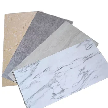 Modern 4mm 5mm 6mm Waterproof PVC Plastic Vinyl Plank Sheet Ceramic Stone Marble SPC Flooring Tiles Indoor Use Parquet Surface