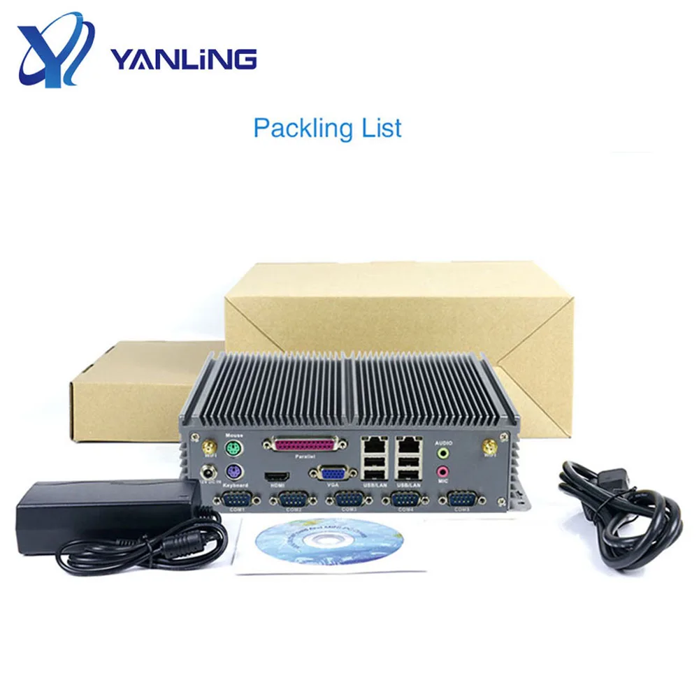 Intel J1900 Quad Core Dual Lan Embedded Industrial Computer Linux X86 Board Mini Workstation Pc Serial Parallel Port