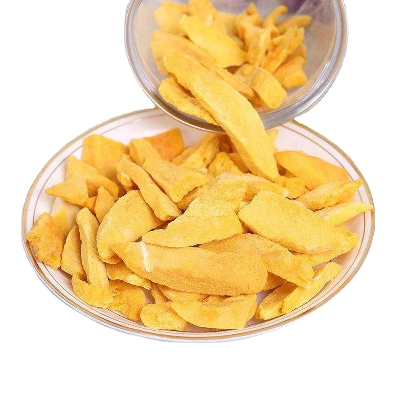 Hot Sale FD Mango Chips Freeze Dried Mango Fruit Delicious Healthy Snacks