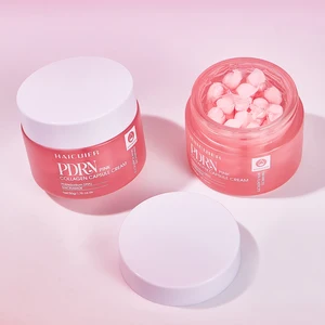 Skin Care Moisturizing Whitening Hydrating Brightening Anti Aging PDRN Pink Jelly Collagen Capsule Face Cream