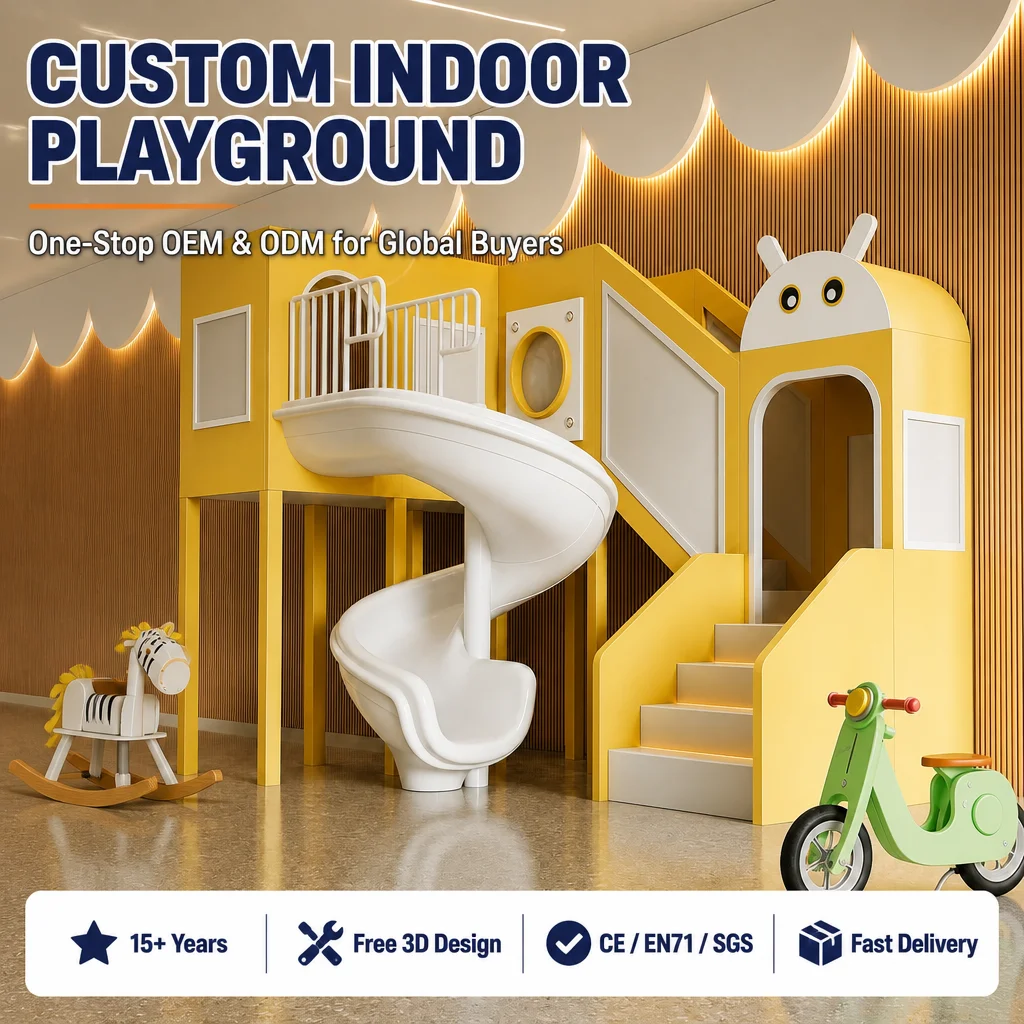 Wholesale Indoor Soft Play Equipment Naughty Castle Kids Playground CE CPC Certified Ball Pool Slide for Shopping Center OEM