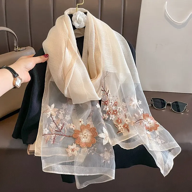 ミューラルmurral ice flower embroidery scarf 楽天市場】□新品□未使用□ MURRAL ミューラル Ice flower