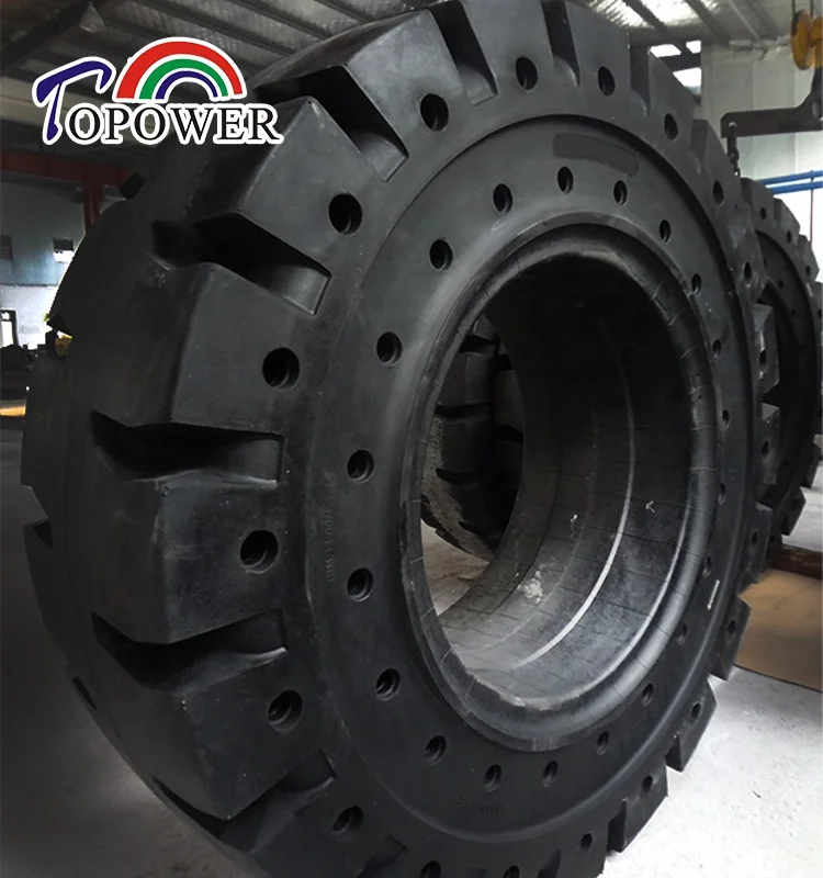 High Loading OTR Tyre Wheel Loader Solid Tires 17.5-25  20.5-25  23.5-25  26.5-25  29.5-25 with Long Lifespan