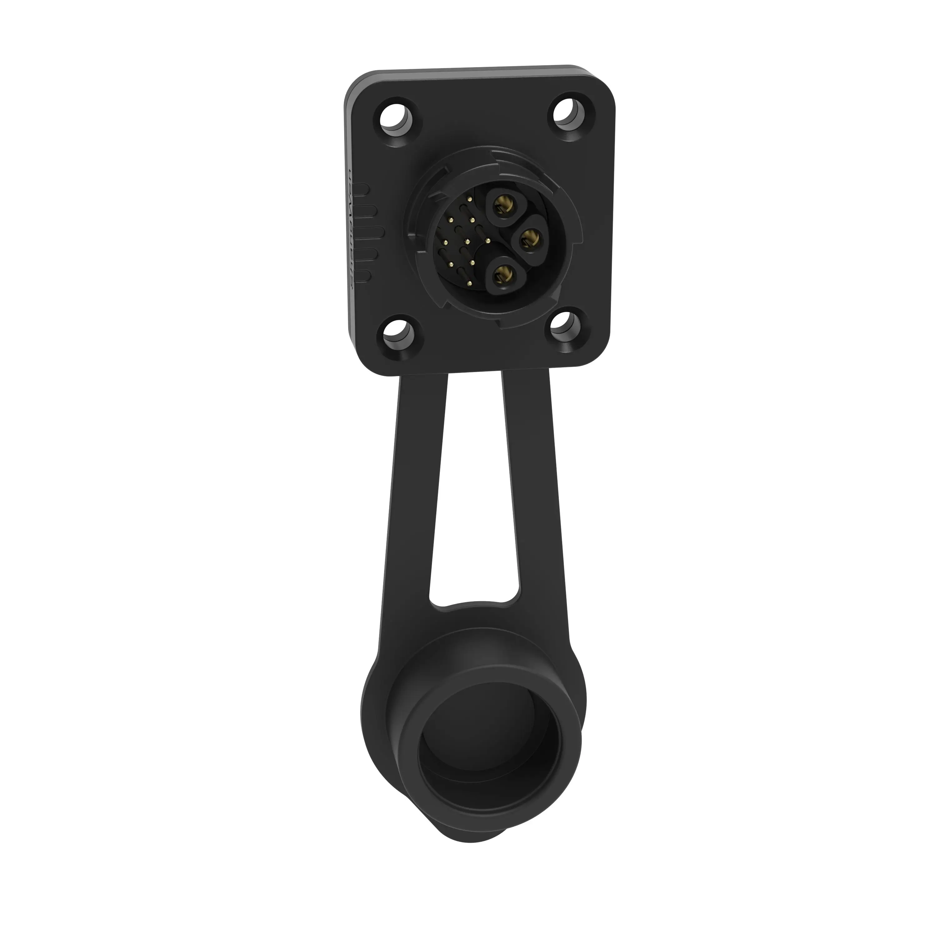 M19 Series Push-pull Self-locking Black Connection Industrial 3+9 Pin Female Male Plug Power Signal Connector