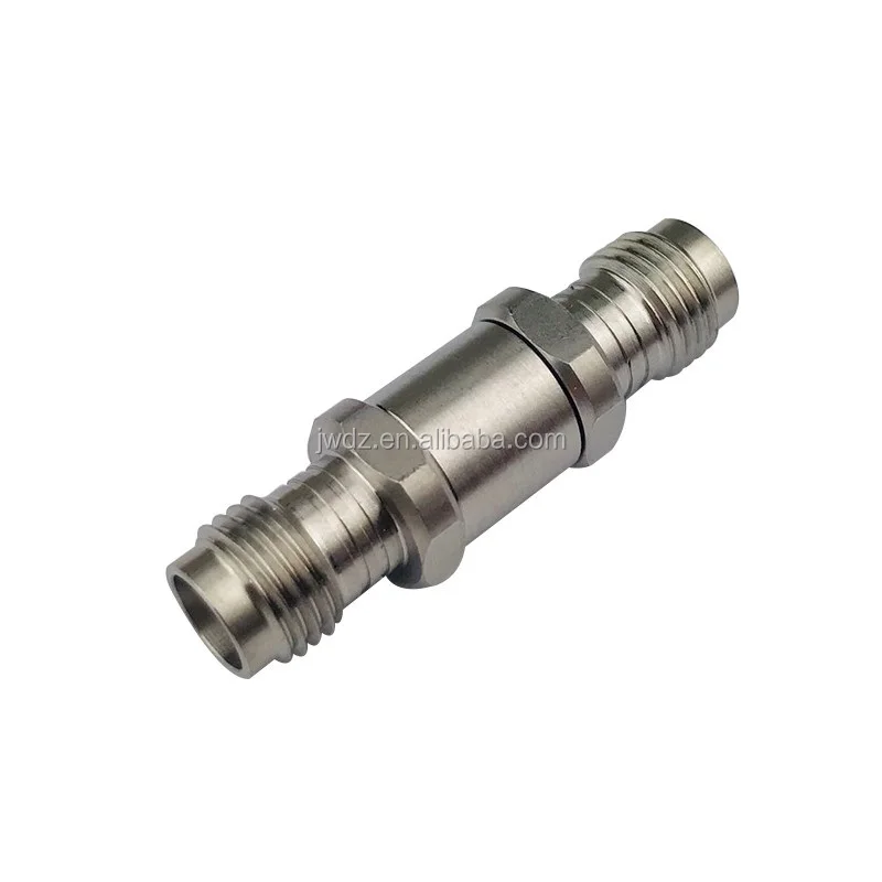 high-frequency millimeter-wave rf coaxial adapter1.85  female to1. 85-female SUS303 DC- 67GHz VSWR1.2 RF coaxial connector