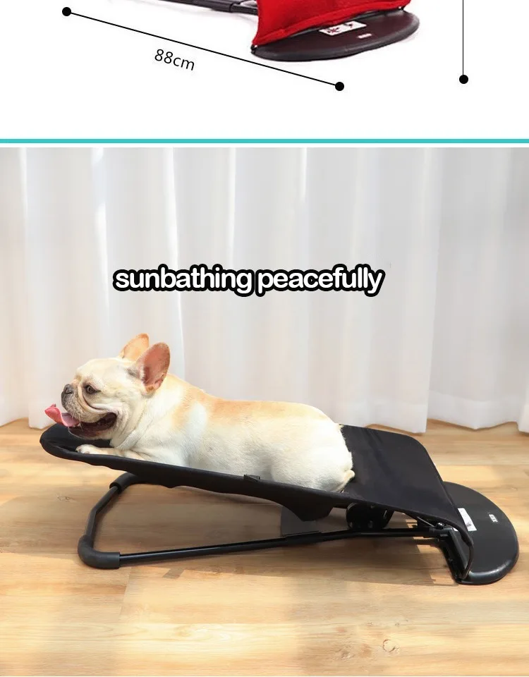 Dropshippings Adjustable Portable Folding Elevate Pet Dog Bed Rocking