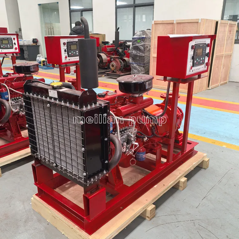 NFPA20 Standard EJ Fire Fighting System with Electric & Jockey Pump