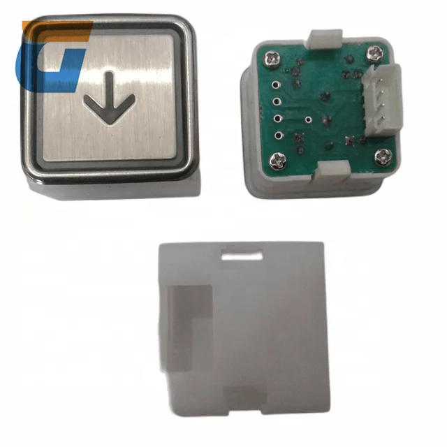 Fuji Elevator push Button RSA6 HT HB110 square Button 30 * 30 RSA4 Original Factory New Accessories