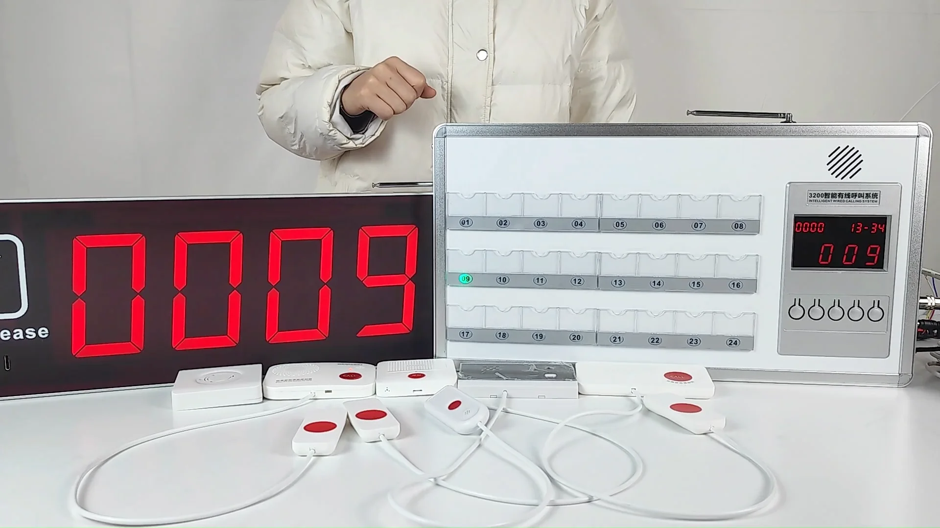 Jt3200 Wired Hospital Emergency Calling Patient Nursing Home Clinic