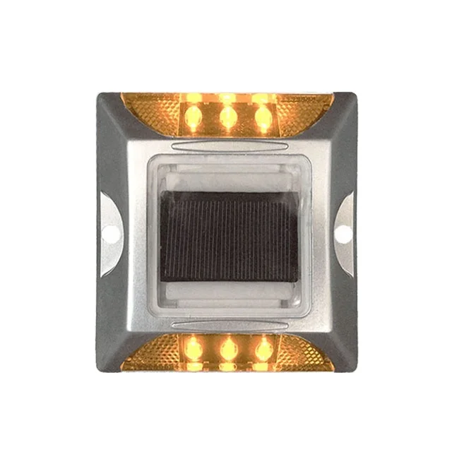 Lubao производитель дизайнерский светодиодный указатель полосы безопасности дорожного движения Алюминиевый Отражающий дорожный указатель на солнечных батареях