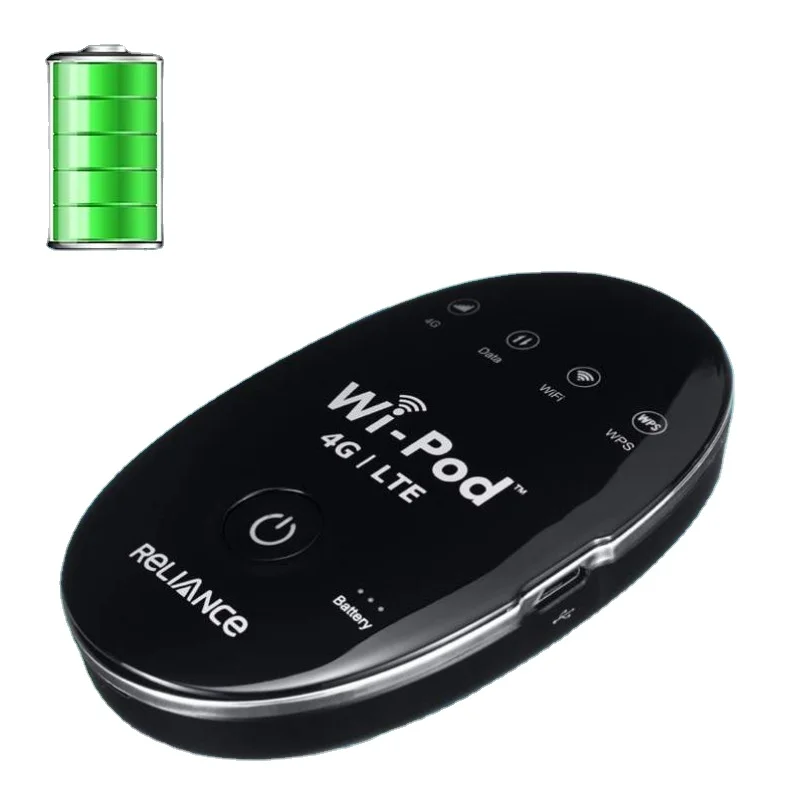 UNLOCKED ZTE WD670 4G LTE 150 Mbps WIFI POCKET ROUTER 3G Modem HSDPA Wi-Pod SIM 