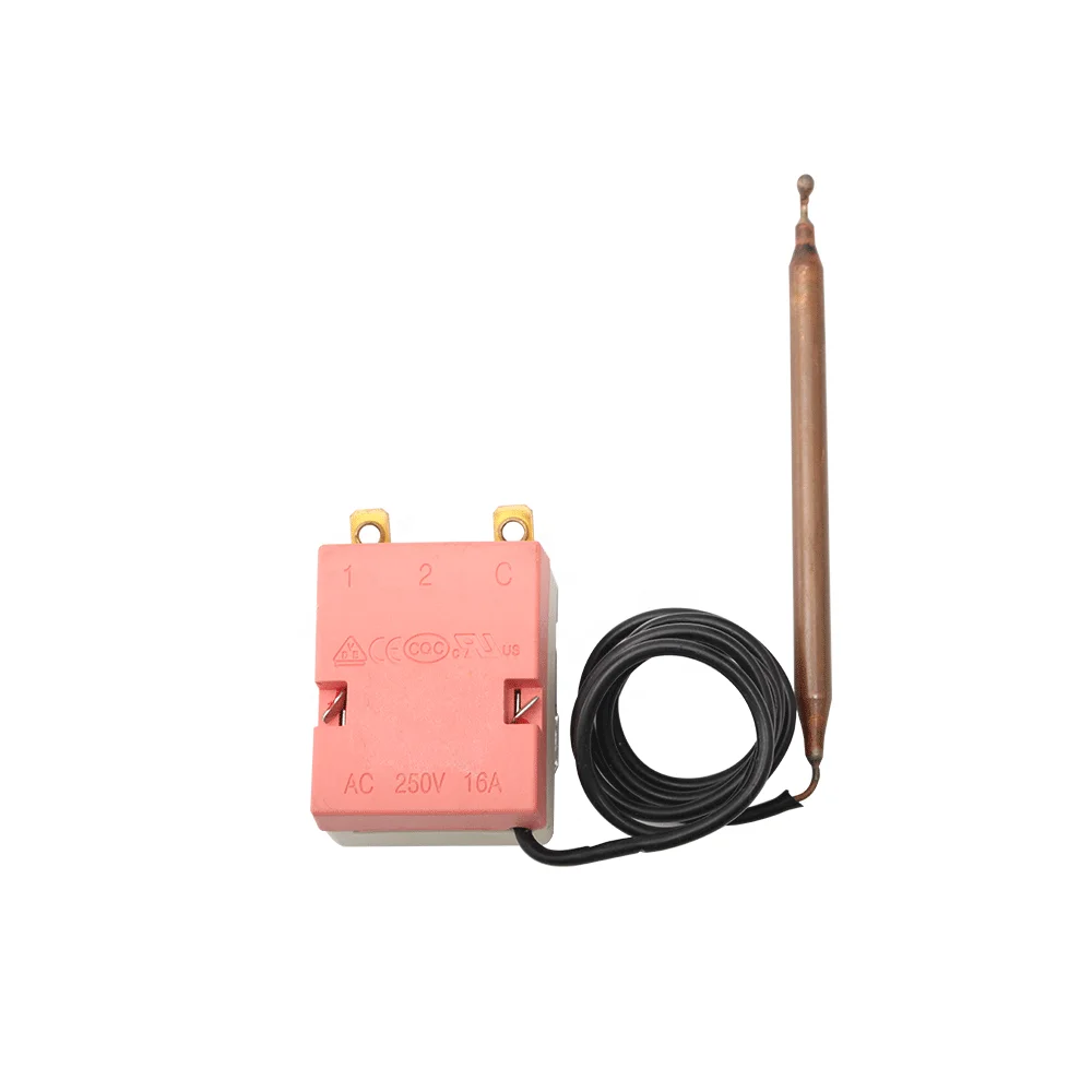 AC 250V Temperature Control Capillary Thermostat for Oven
