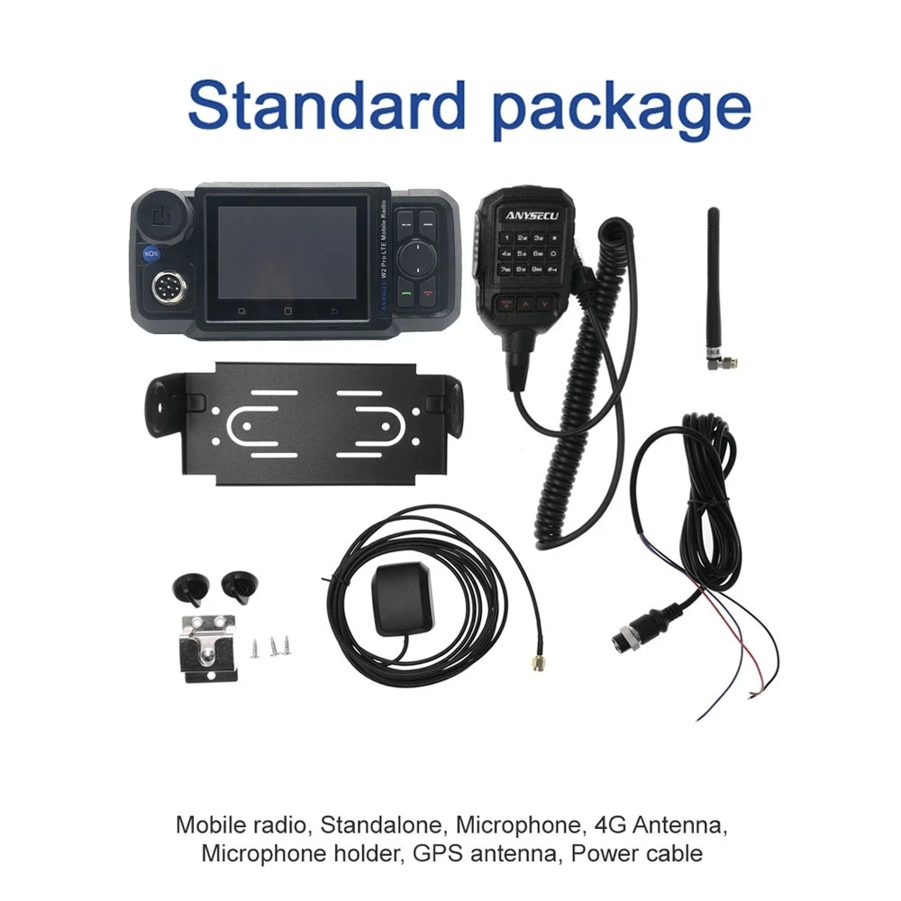 Anysecu 4g W2pro 4g Network Radio Realptt Zello Compatible