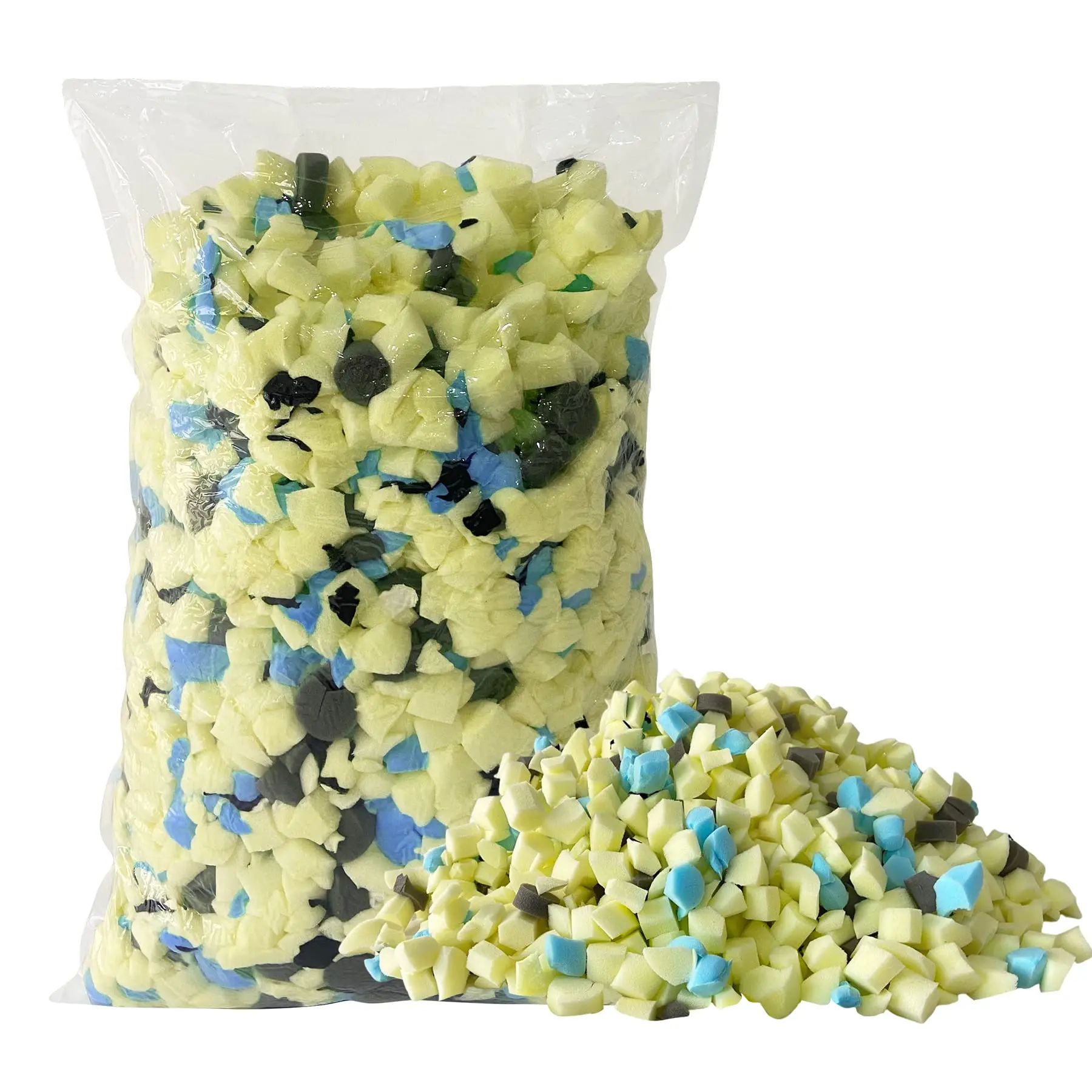 Bag Filling Shredded Foam Filler Bulk Soft Shredded Memory Foam