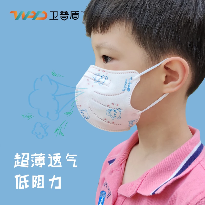 
Disposable 3D kids protective mask with bear pattern for child respirator 