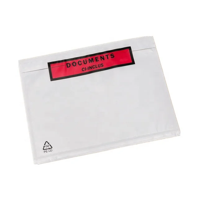 Document Enclosed Wallets Envelopes A7 A6 A5 A4 1000 per box 