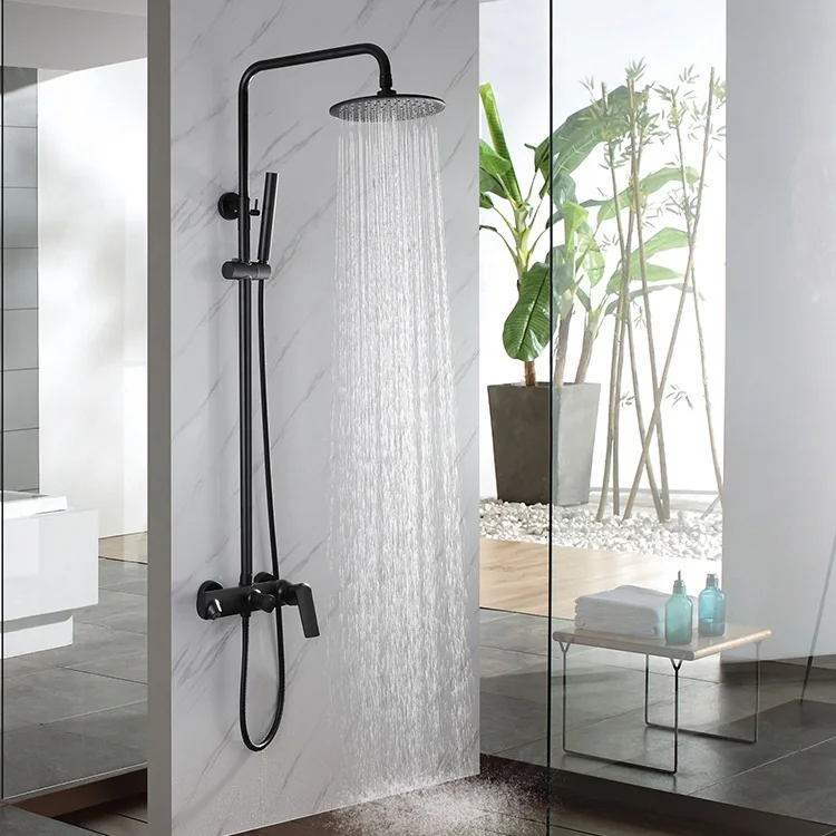 Juego de mezclador de sistema de ducha de baño de 3 vías