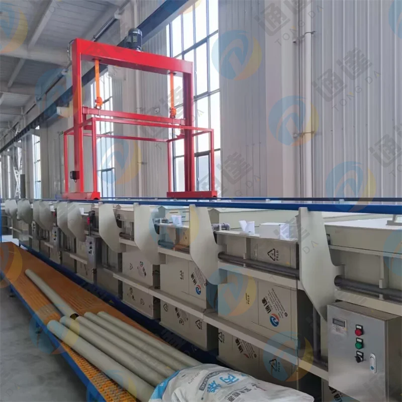 Semi Automatic Hard Chrome Plating Machine Electrolysis Barrel Equipment