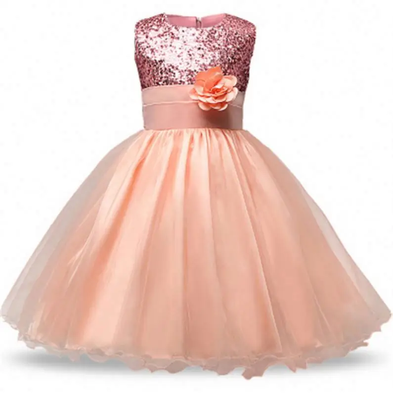 childrens day girls dresses flower girls dresses sequin