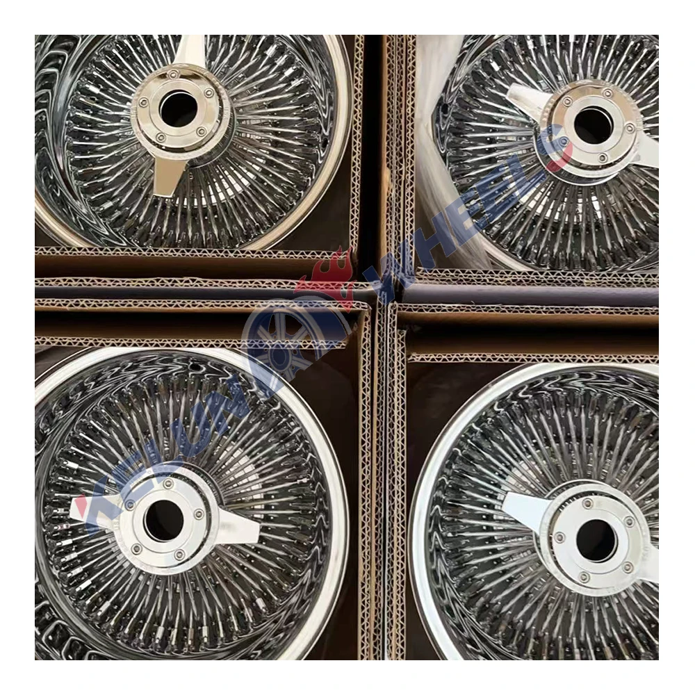 Shop Our Most Popular Dayton Wheels - Triple Gold Wire Rims