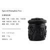 Té de calabaza especiado - Taza de yeso negro
