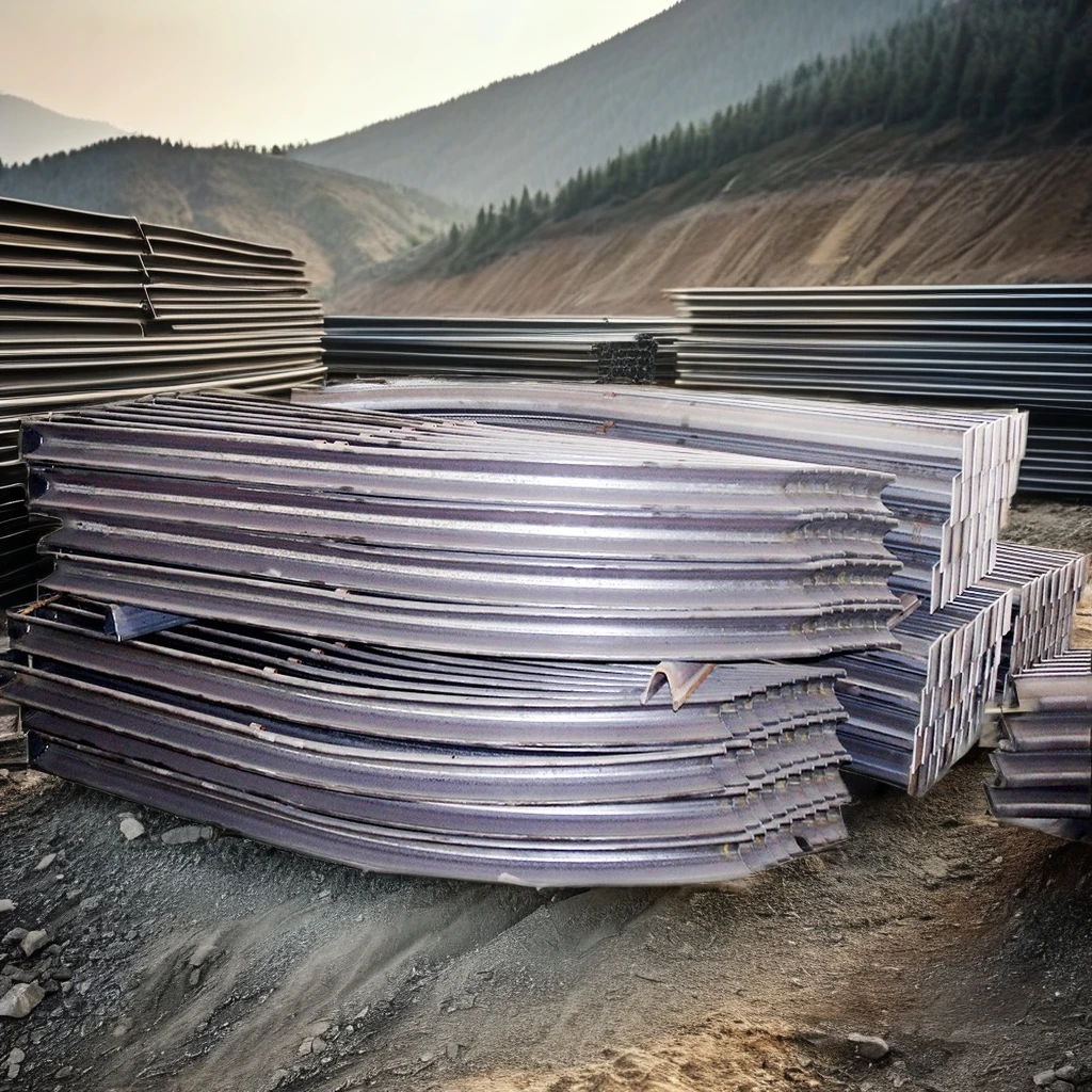 Adjustable U-Shaped Light Type Steel Beams for Underground Coal Mine Tunnel Support Steel Structures