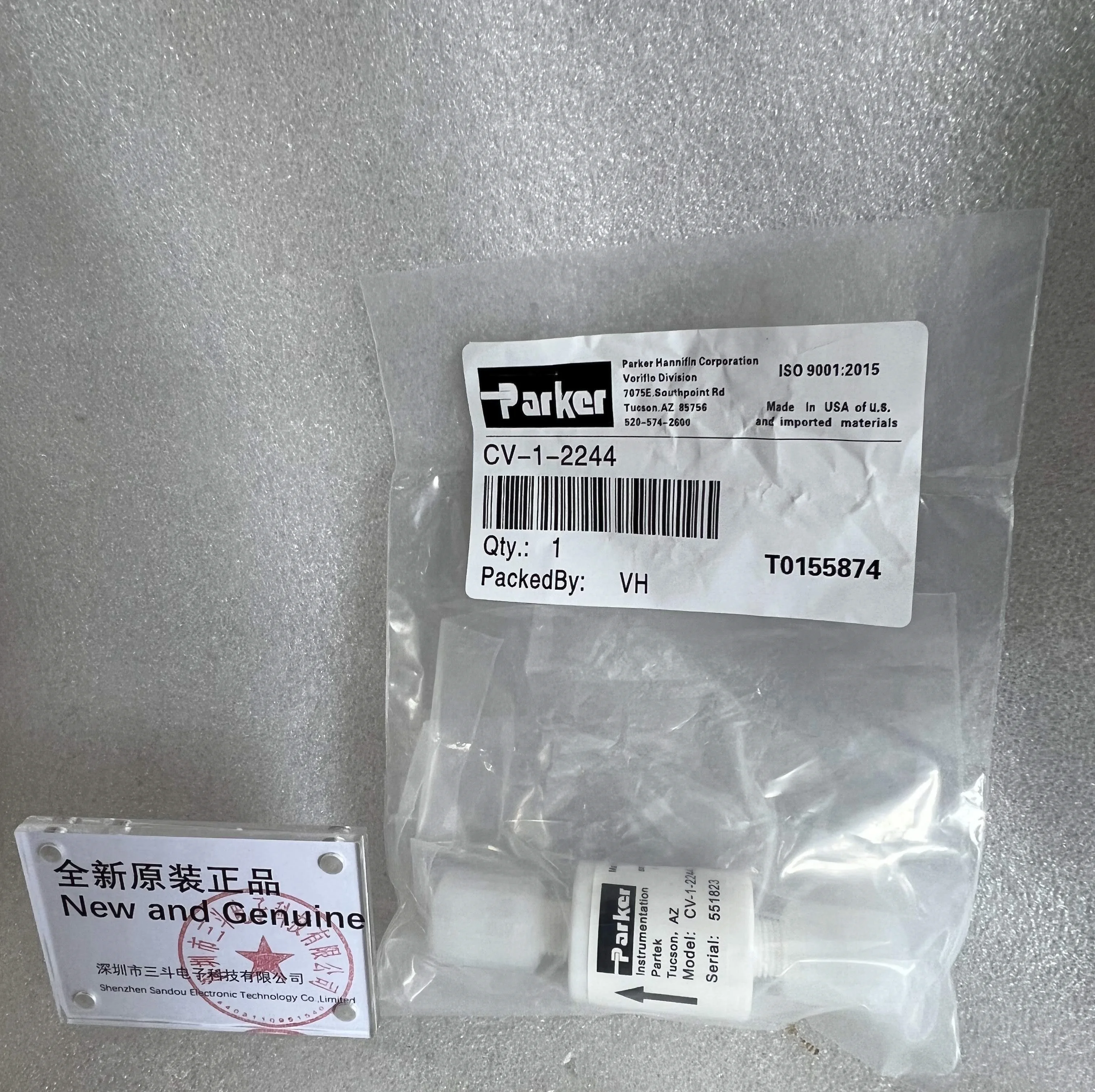 Parker Check Valve CV-1-2244