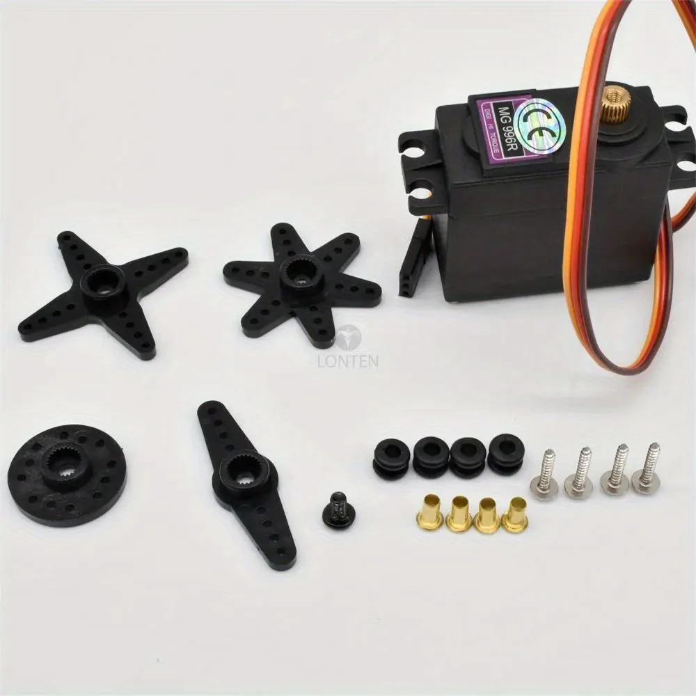 King Motor Hobby RC Servos & Servo Accessories MG996R 180° Gear Servo ...