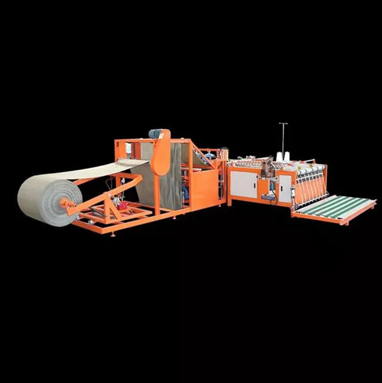 Customized Bag Width Plastic pp Woven Bag Making Sewing Cutting Machine