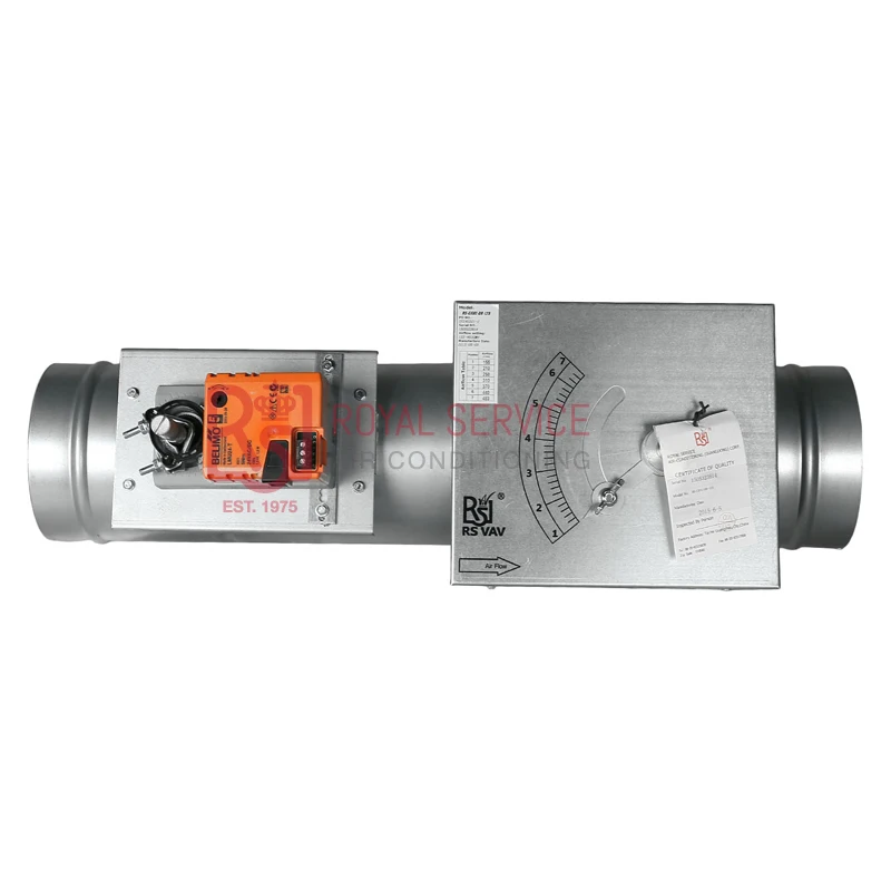 Royal HVAC Air Conditioner Cav Airflow Regulator Mechanical Air Duct Volume Damper Ventilo for Ftx Ventelation Systems