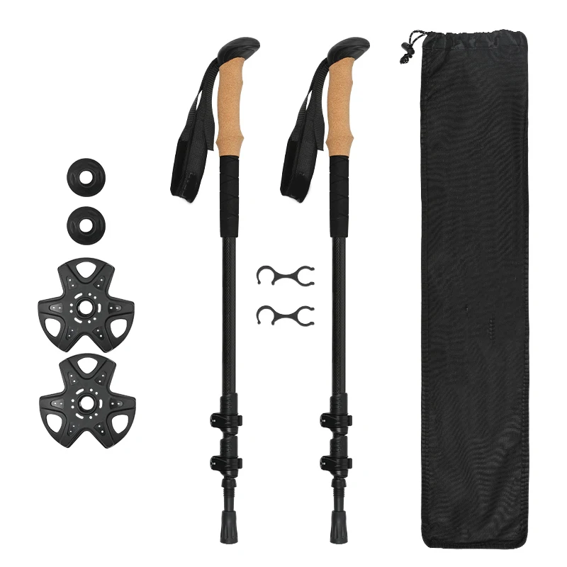 Lightweight and Adjustable Trekking Poles Perfect for Hiking
