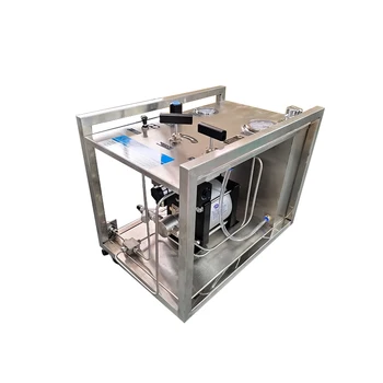 High Pressure Pneumatic Water Test Pump Hydraulic Booster System