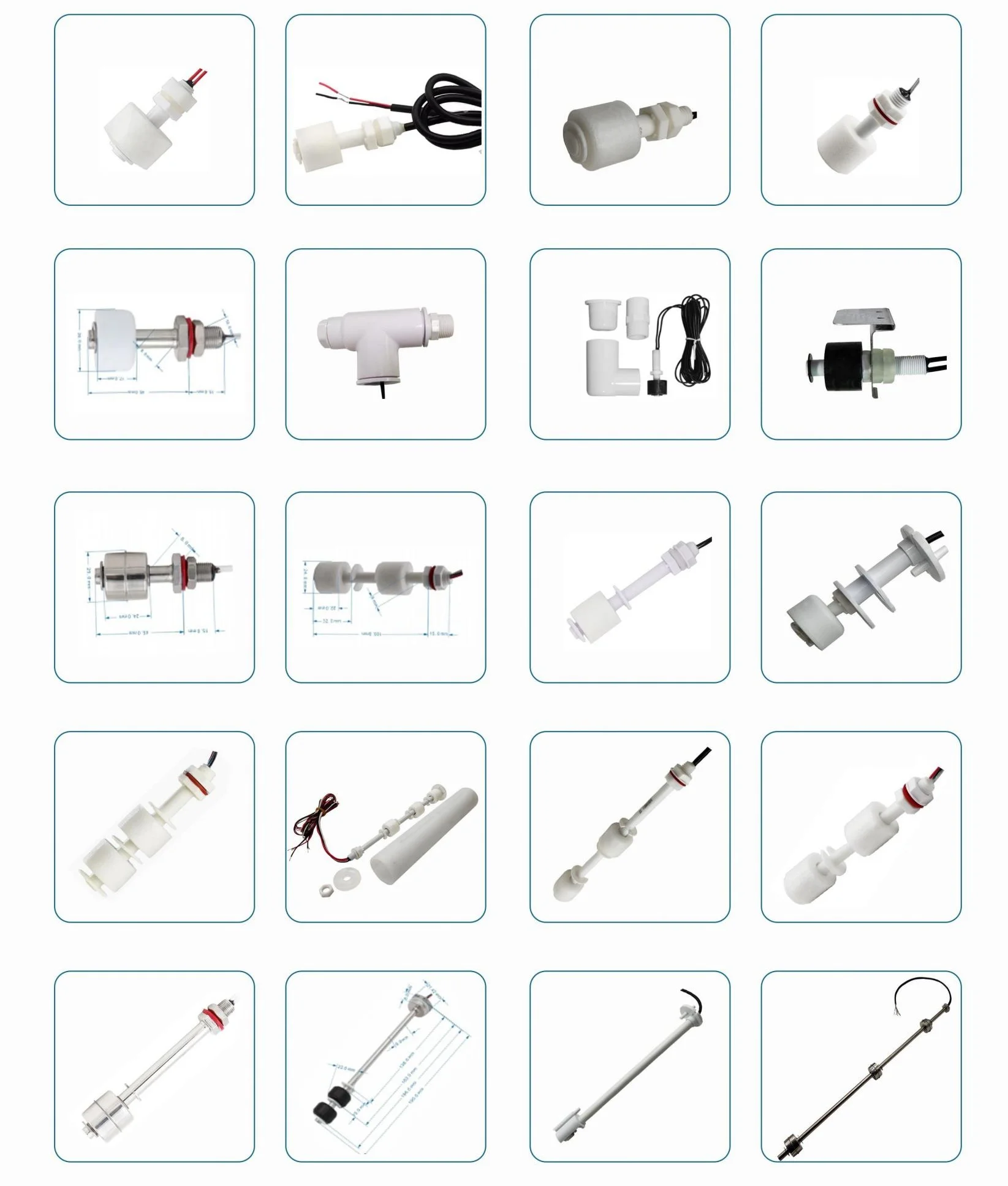 Water Float Level Sensor SS3 Condensate Overflow Float Switch used for ...