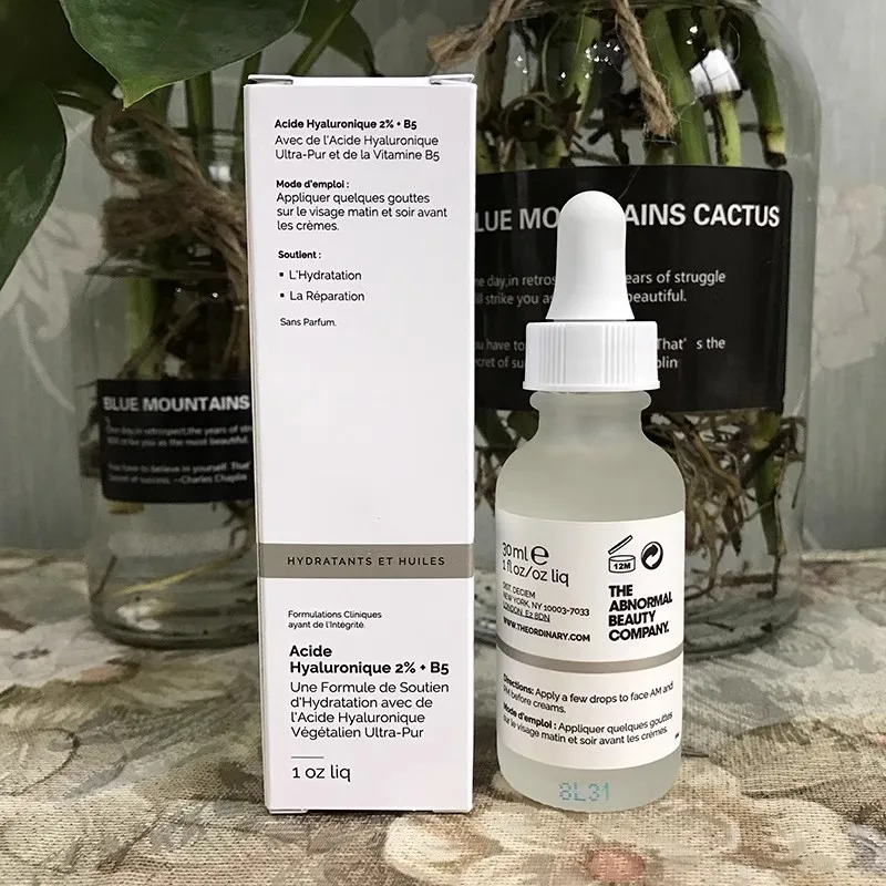 Ordinary Ha Serum 2 Hyaluronic Acid +b5 Essence Moisturizes And