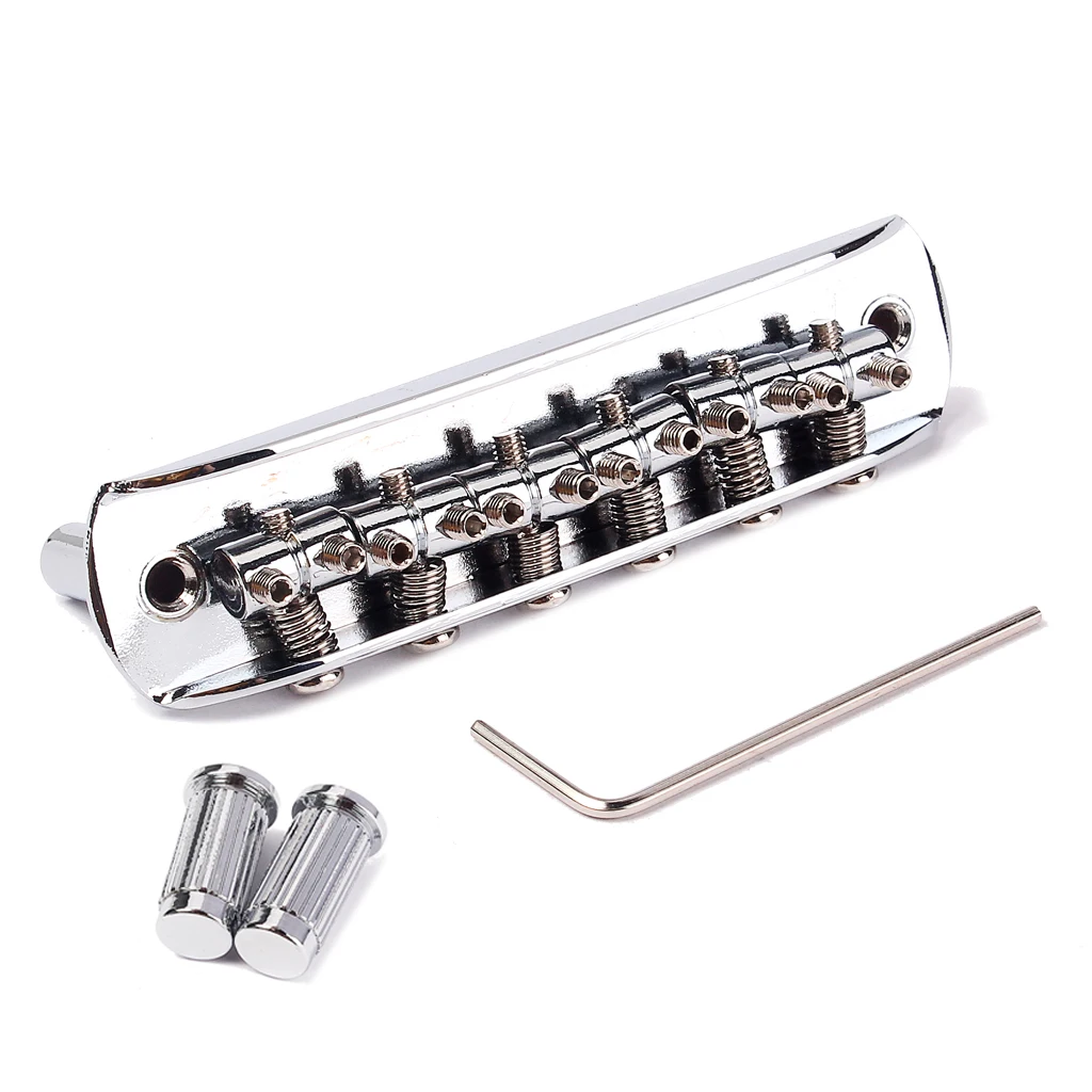 Guitar Bridge Saddle Replacement for Mustang Jaguar or Jazzmaster with Studs 3Colors