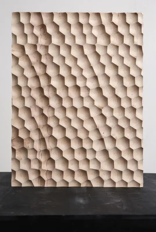 Decorative Panels - Solid Wood Fluted Interior 3D Wall Siding Plank