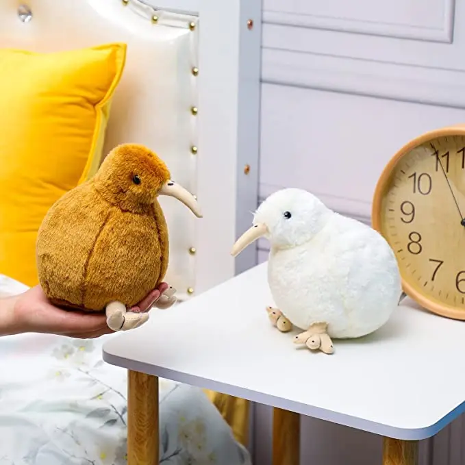 ブラウンキウイ　バード　ぬいぐるみ　新品未使用 ぬいぐるみ キウイ ニュージーランドの国鳥 鳥 バード リアル