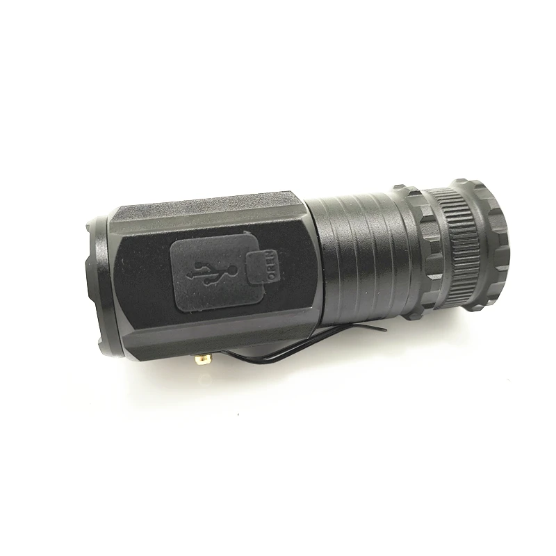 High Power 3LED Flashlight USB Rechargeable P70 Searching Torch Lantern Flashlight Xhp50 Flashlights