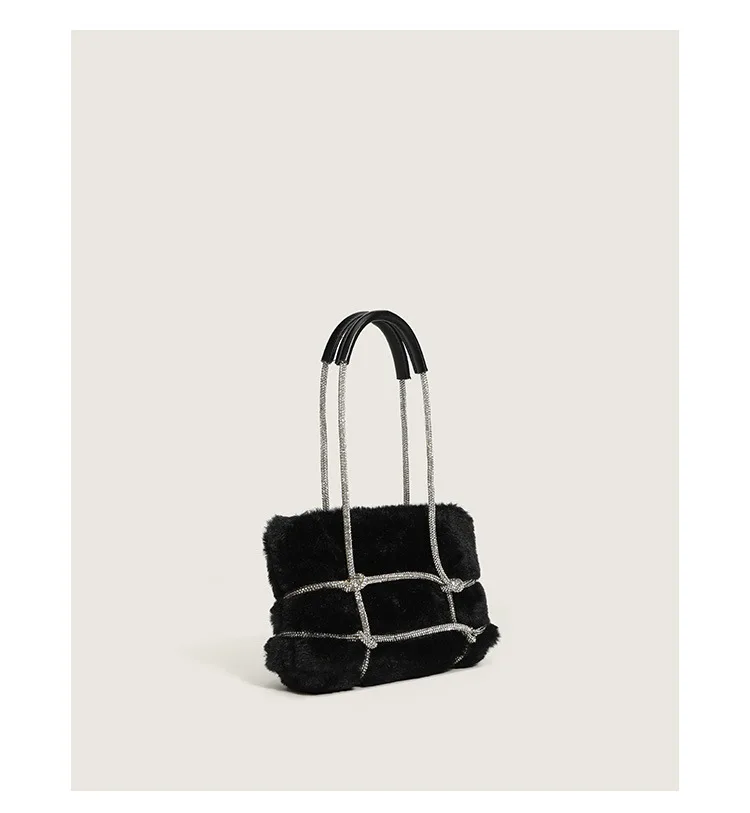 2022 Autumn Fashion Armpit Bag New Trendy Wild Furry Messenger Luxury ...