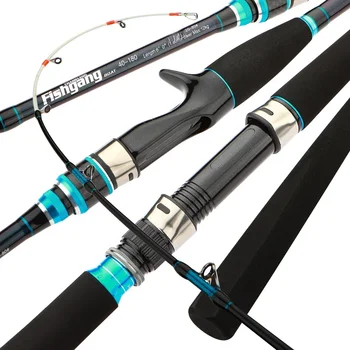 Ginkgo Boat Fishing Lure Rod with Luminous Solid Tip for Slow Jigging Octopus Target Species Marine Use – Metal Jig – view 2